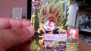 Ouverture booster box Miracle Battle Carddass DB part 17