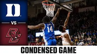 Duke vs. Boston College Condensed Game | 2024-25 ACC Men's Basketball