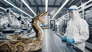 Inside a Snake Leather Factory: The Shocking Transformation From Pythons to Luxury Jackets