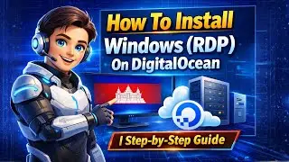 របៀបដំឡើង Windows លើ Ubuntu Server ក្នុង DigitalOcean (Step-by-Step 2026)