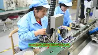Custom Electrical Harness Custom Cable Harness Experienced Soldering LVDS Cable Earth Ring Cable 50.