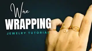 Easy Wire Wrapping Jewelry Tutorial | DIY Rings for Beginners