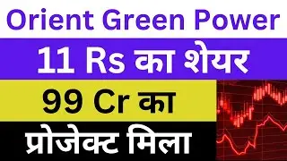Orient Green Power Latest News | Orient Green Power Share News | Orient Green Power News Today