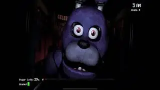 Five nights at Freddy&lsquo;s one third night (I suck)￼#fivenightsatfreddys 