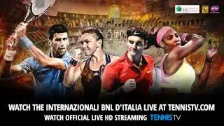 Watch 2015 Internazionali BNL D'Italia - Official ATP tennis streams in HD