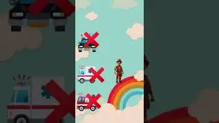 Guess the Siren Sound! 🚒 Fire Truck Emergency Vehicle Quiz for Kids & Toddlers#shorts #usa #baby y
