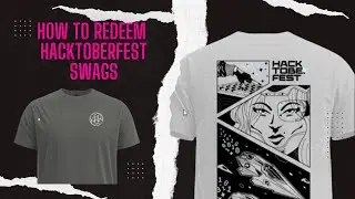 How to redeem #hacktoberfest Swags #github #goodies Thank you @DigitalOcean @GitHub @Google