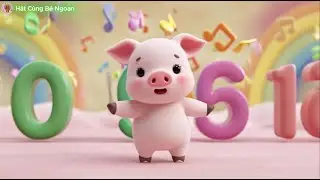 🎵 Piggy Đếm Số Vui Vẻ – Piggy Counts 1 to 10 | Bài Hát Thiếu Nhi Vui Nhộn | Hát Cùng Bé Ngoan