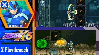 A Heavy Armor for Hard Risky Duty | Mega Man X5 Mutesafezone First Time Playing