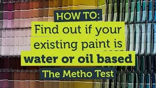 Is your existing paint water or oil based? Use the Metho Test to find out | Inspirations Paint