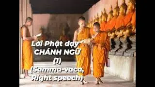 Lời Phật dạy  CH&Aacute;NH NGỮ (1)(Samma-vaca, Right speech)