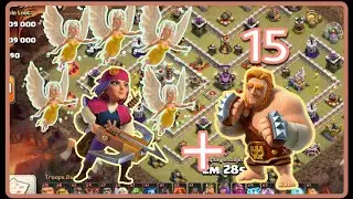Th11 Qc mass giant attack -creative attacks !clash of clans !