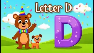 Learn ABC for Kids | Letter D &ndash; Dog 🐶 Adventure with Benny Bear