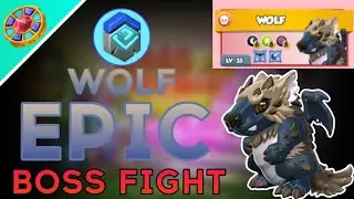 Epic boss fight with Wolf dragon in sigil Campaign. |Dragon mania legends