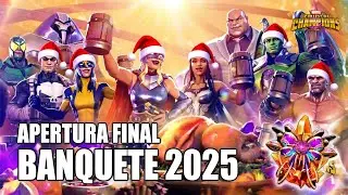 Apertura Final Banquete 2025 | Spider-Man Sigilo | Karolina Dean R4 Anti-Venom R3 | MCOC Vídeo 1288