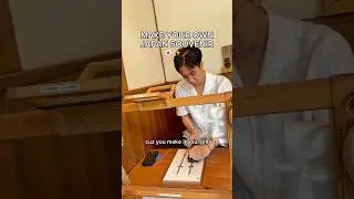 Making chopsticks in Japan! #japan #japantravel #reels