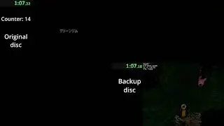 Digimon World - Load Time Comparison &ndash; Original vs Backup Disc