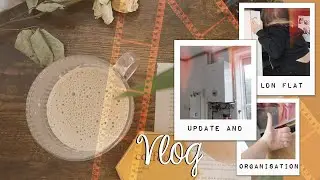LONDON FLAT UPDATE VLOG // Getting a new gas Boiler installed & Reorganising all the cabinets!!