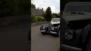 driving a 1930 bugatti