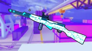 The SKS is hard to use but incredibly powerful... (Roblox Bad Business)