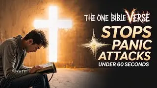 The one Bible verse that stops panic attacks in under 60 seconds