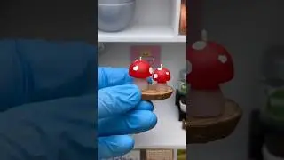 Making Lifestyle Series 2 Mushroom Candles 🍄🫶🏻 #miniverse  #makeitmini