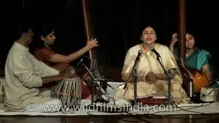 Kalapini Komkali sings Malvi folk song