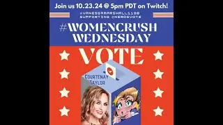 #WomenCrushWednesday - Vanessa Marshall & Courtenay Taylor play PlateUp! in support of @NerdsVote!