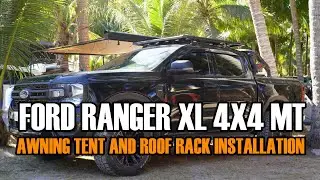 Ford Ranger XL 4x4 MT | SR Performance Awning Tent and Roof Rack Installation