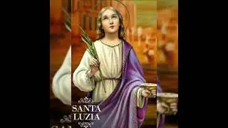 Saint of the Day for December 13. Saint Lucy.