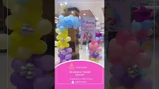 Princess Theme decoration, birthday planner in dwarka, birthday planner in Delhi,Manzil Event