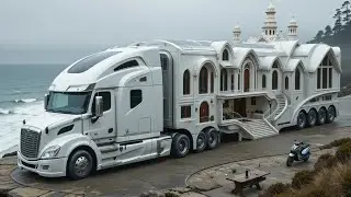 Inside the $5M Futuristic 60-Wheel Rolling Mansion &ndash; You Won&rsquo;t Believe What&rsquo;s Inside