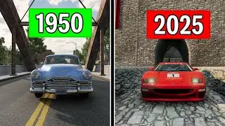 Знакомства в 1950 и 2025 годах (мемы BeamNG, часть 3)