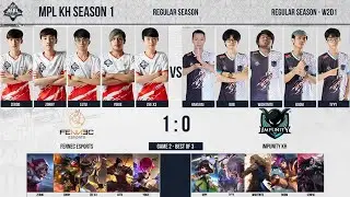 Impunity KH vs Fennec Esports Game 2, MPLKH Season 1