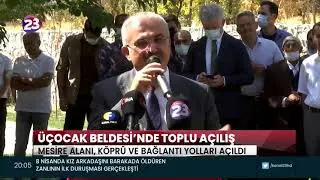 &Uuml;&Ccedil;OCAK BELDESİ&rsquo;NDE TOPLU A&Ccedil;ILIŞ