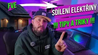 Sd&iacute;len&iacute; elektřiny z FVE: Tipy a Triky ☀️⚡️