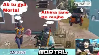 Mortal and Athena play together 30kills | duo vs squad