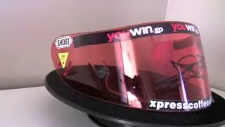 James Ellison Race Used Visors