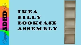 High Speed Ikea Billy Bookcase Assembly (with instructions) *NOW FASTER!*