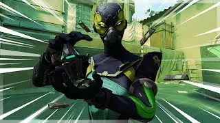 Valorant - Viper Montage (Lineups, One-Ways and Outplays)