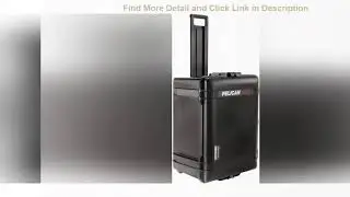 ✳ Pelican 1637AIRNF No foam Air 1637 Case, Black (016370-0010-110)
