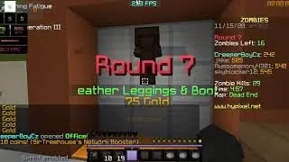 Minecraft Hypixel Minihry! Zombies: Dead End