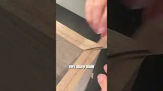 This Edge Banding Trick Fixes Ugly Butt Joints #woodworking #shorts