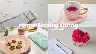 Cozy spring days🌷💌 slow mornings 🌸 baking 🤍 new hobby 🎀 books ☁️