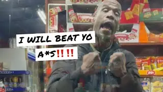 CUSTOMER FREAKS OUT CAUSE I SOLD HIM A PINK LIGHTER(KNOCKS DOWN SHELF)