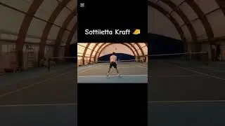 Sottiletta fondente🧀 #tennis #sportpertutti #youtubeshorts #sports #viralvideo#dropshot#foryou