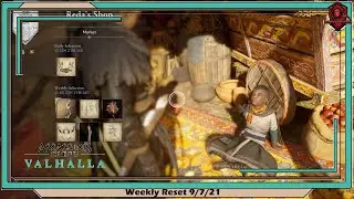 Assassin's Creed Valhalla- Weekly Reset 9/7/21