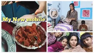 Mera new mobile aagaya gift from my husband #azvlogs#viralvideo#surprisegift