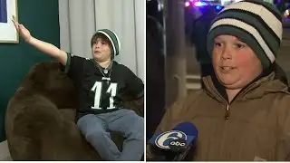 Young Eagles fan's postgame rant goes viral after loss to 49ers