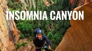 Insomnia Canyon - Northern AZ - 320' Rappel - West Fork Slot Canyon